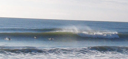 Head high and offshore