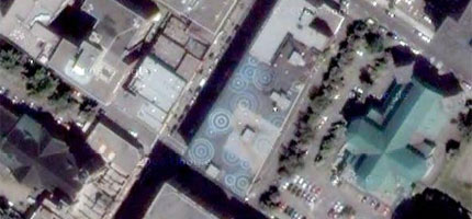The roof of the Belgo via Gmaps