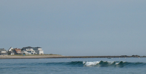 Small glassy peak